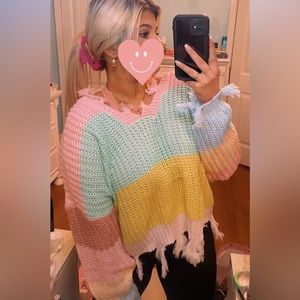 Preppy Spring Boutique sweater